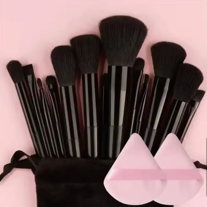 Pincéis de maquiagem de seda macia VivaFeim