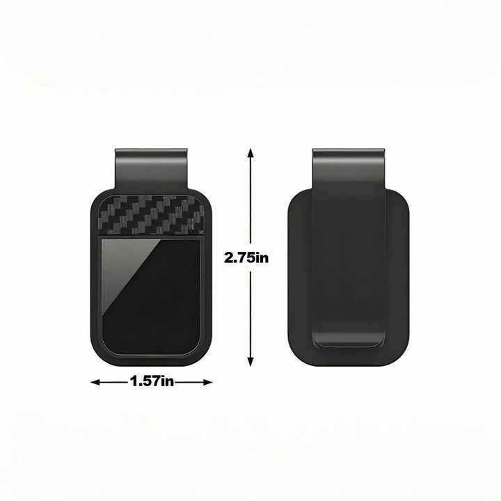 Clipe para óculos de sol de carro, porta-óculos para quebra-sol